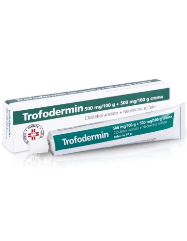 Trofodermin Crema Dermatologica 30g 0,5+0,5