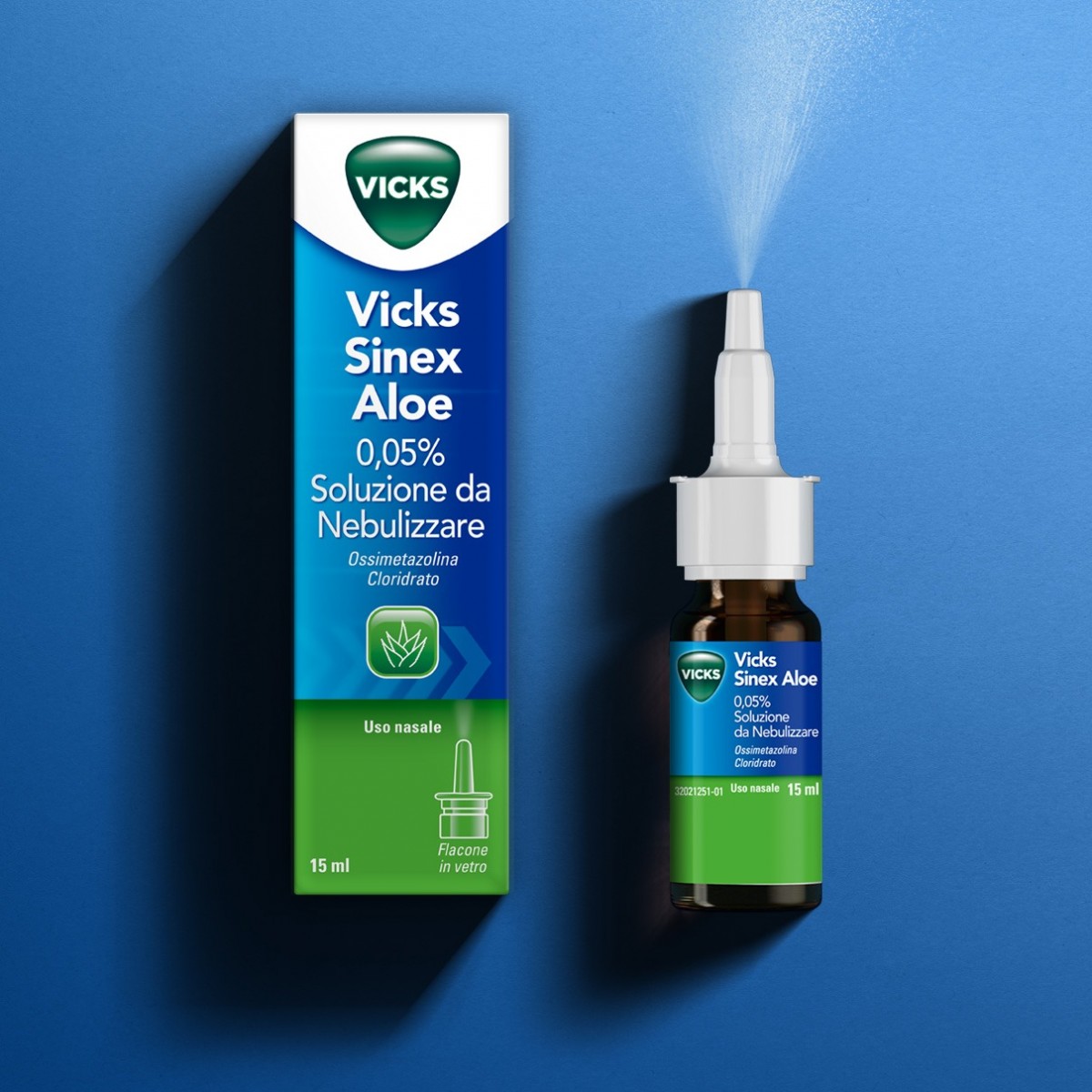 Vicks Sinex Aloe 0,05% Soluzione da Nebulizzare 15ml